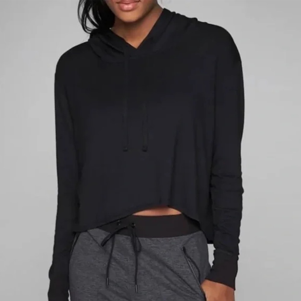 Athleta Coaster Crop Hoodie